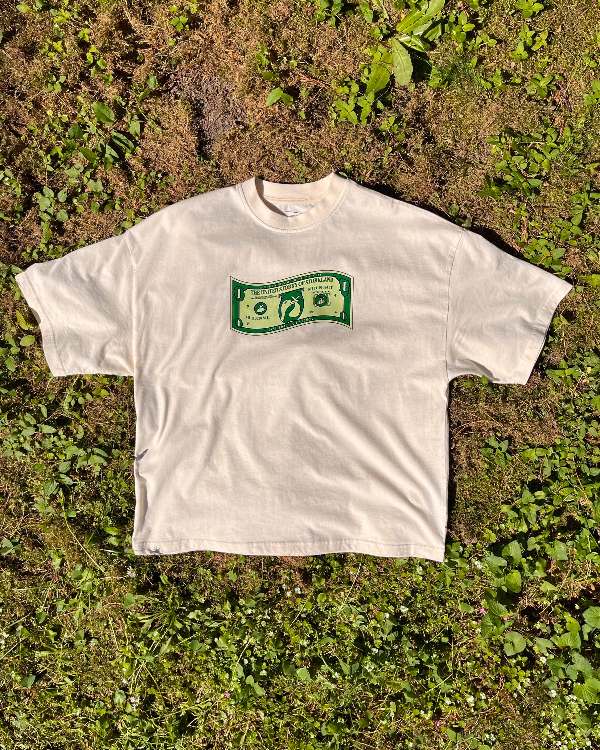 06. "94-$TORK" - Loose-Fit Tee Off-White