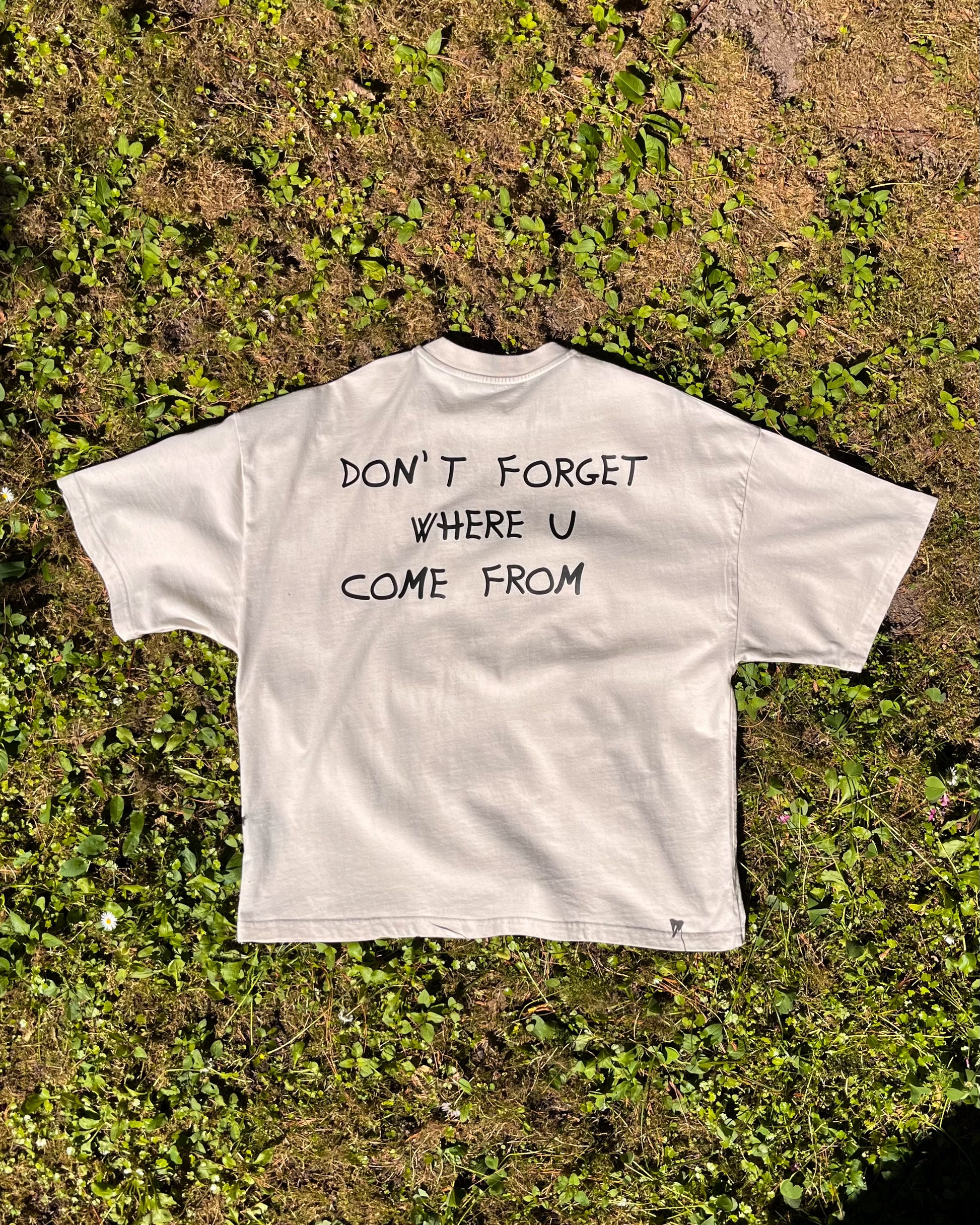 01. "DFWYCF" - Loose-Fit Tee Off-White