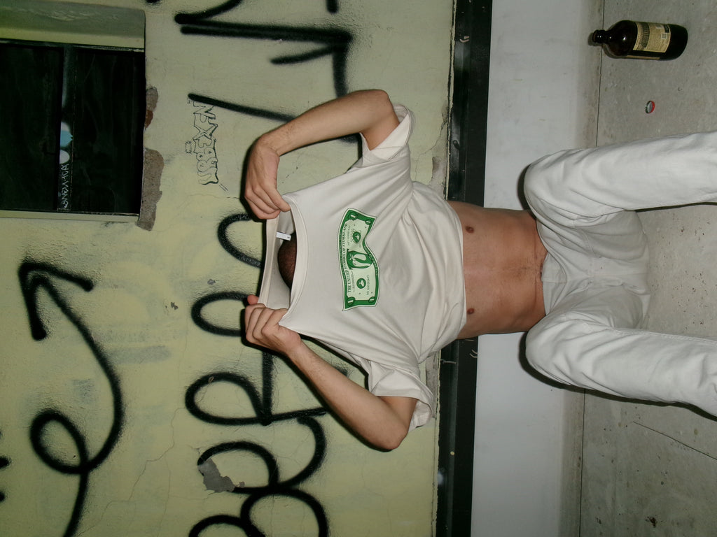 06. "94-$TORK" - Loose-Fit Tee Off-White