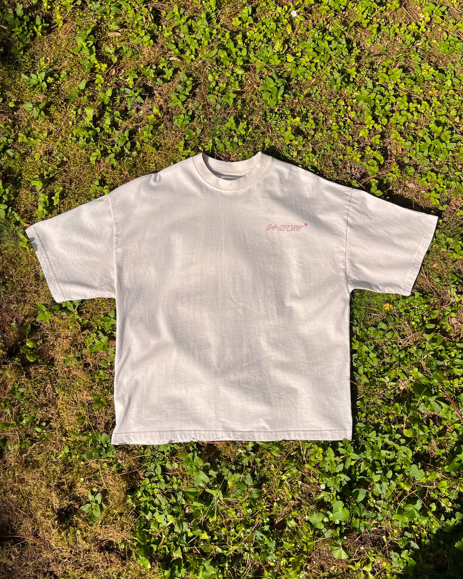 02. "FLAKES" - Loose-Fit Tee Off-White