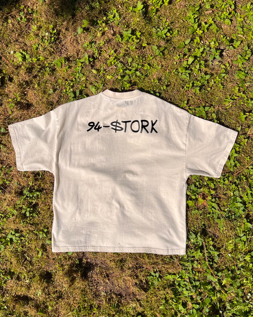 06. "94-$TORK" - Loose-Fit Tee Off-White