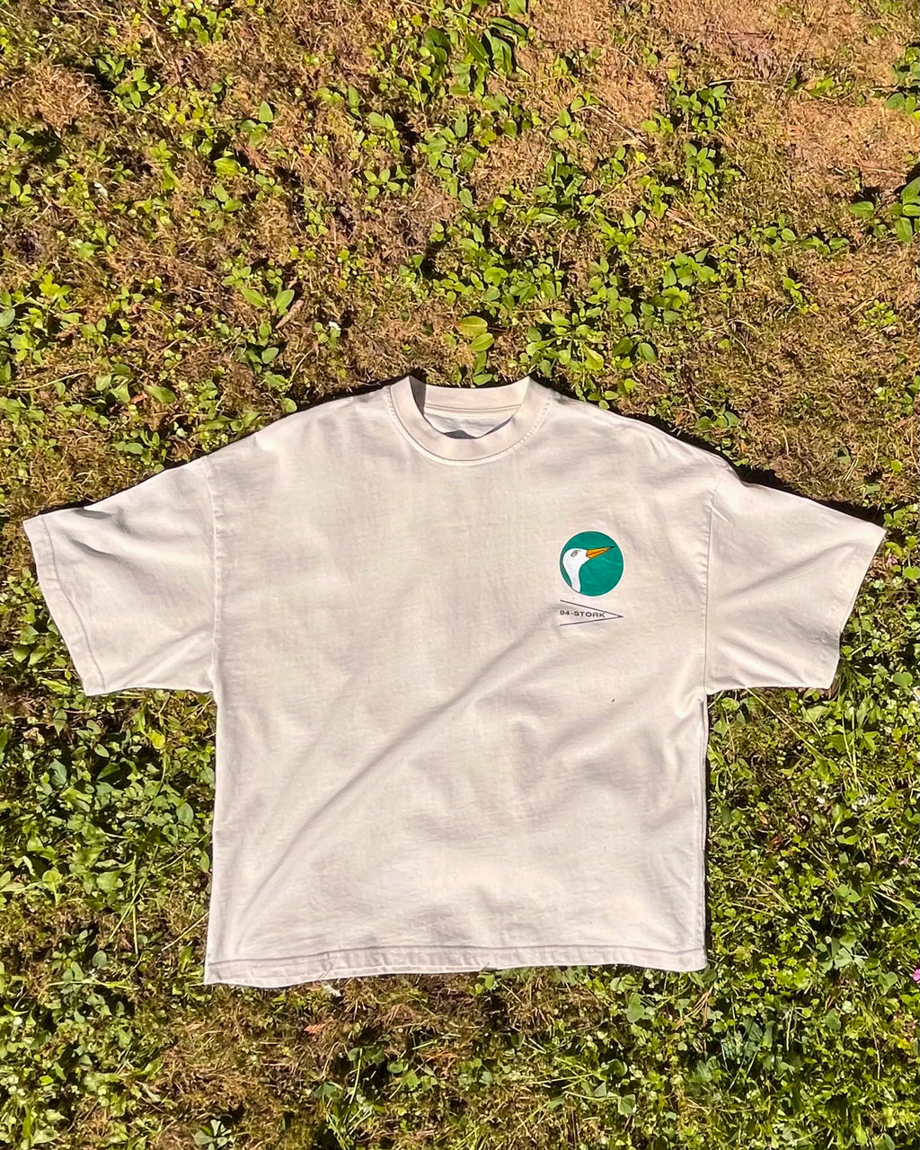 01. "DFWYCF" - Loose-Fit Tee Off-White