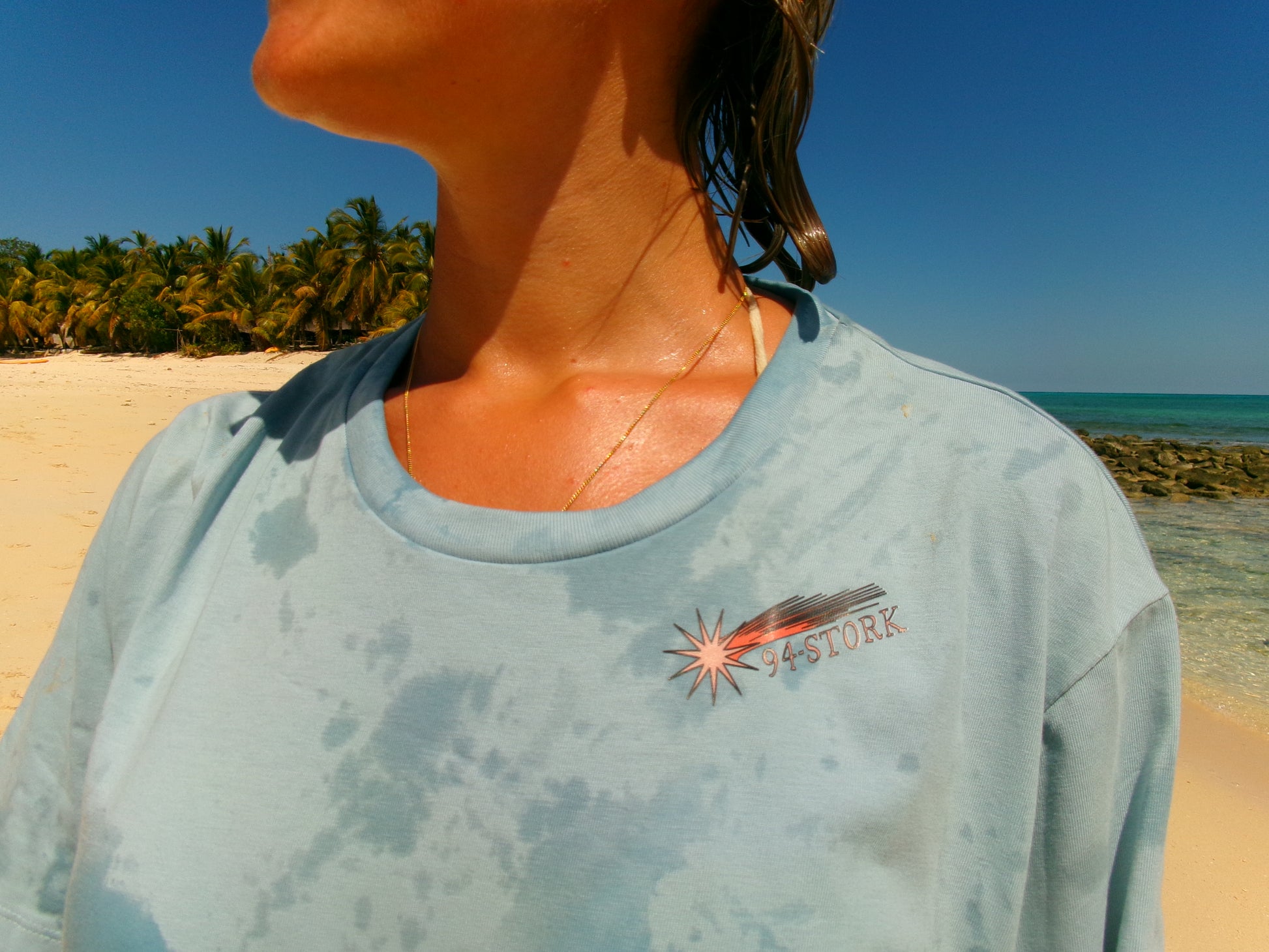 02. "SAN LORENZO" - Regular-Fit Tee Light Blue
